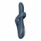 Вібратор з ротацією Satisfyer Heat Flex 4 Grey, підігрів до 39°C