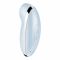 Вібростимулятор-пульсатор Satisfyer Tap & Climax 2 Blue, ефект постукування пальцем