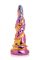 Фентезійний скляний фалоімітатор Creature Cocks Enchanting Rainbow Glass Dildo, 16 см