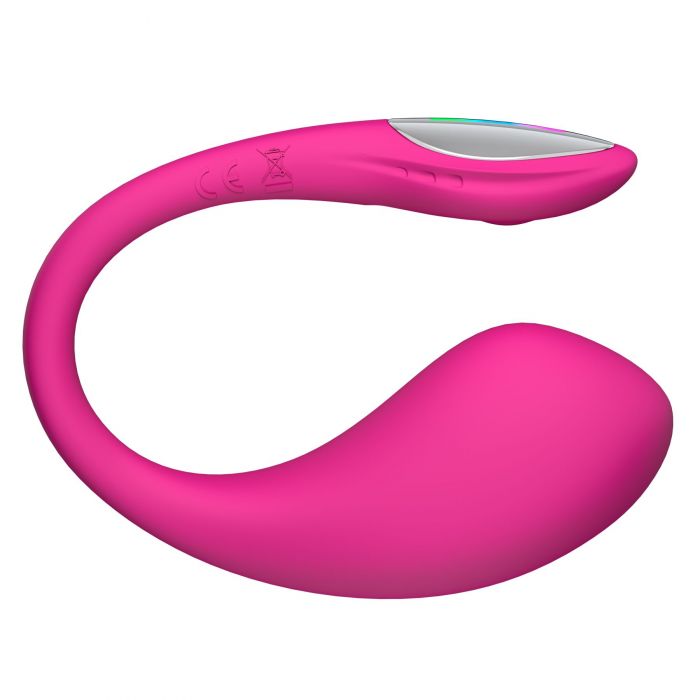 Смарт-віброяйце Lovense Lush 4, дуже потужне, швидке заряджання, LED-підсвічування