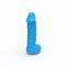 Мило у формі пеніса Чистий Кайф MEDIUM Blue, крафтове мило-член, натуральне