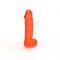 Мило у формі пеніса Чистий Кайф LARGE Orange, крафтове мило-член, натуральне