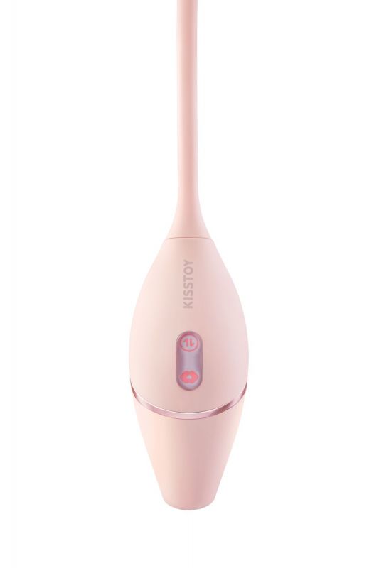 Пульсатор з вакуумним стимулятором KISSTOY Cathy III Pink, 5 режимів вакууму, 10 режимів пульсації
