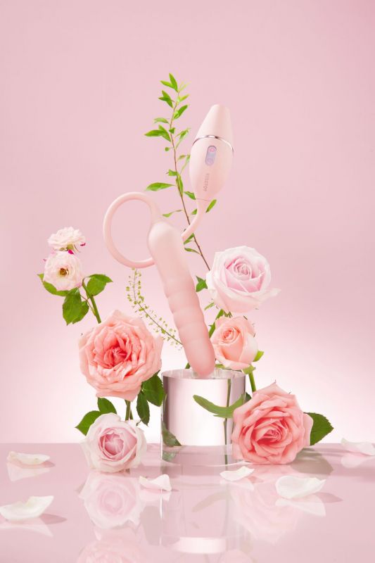 Пульсатор з вакуумним стимулятором KISSTOY Cathy III Pink, 5 режимів вакууму, 10 режимів пульсації