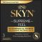 Ультратонкі безлатексні презервативи SKYN Supreme Feel 3 шт, 0,035 мм, природна текстура шкіри