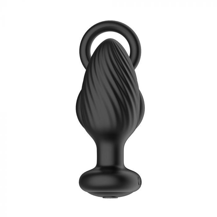 Анальна вібропробка Nexus Tornado Cock and Ball Ring обертання+вібрація, ерекційне кільце, пульт
