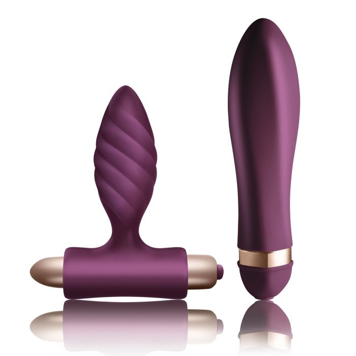 Набір для пар Climaximum Desire анальна пробка + вібратор, 10 режимів, на батарейках