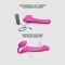 Безремінний страпон з вібрацією Strap-On-Me Vibrating Fuchsia XL, діам. 4,7см, пульт ДК, регульований