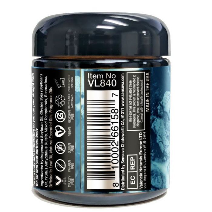 Масажна свічка Sensuva Lit Sweet Temptation Massage Candle 113г