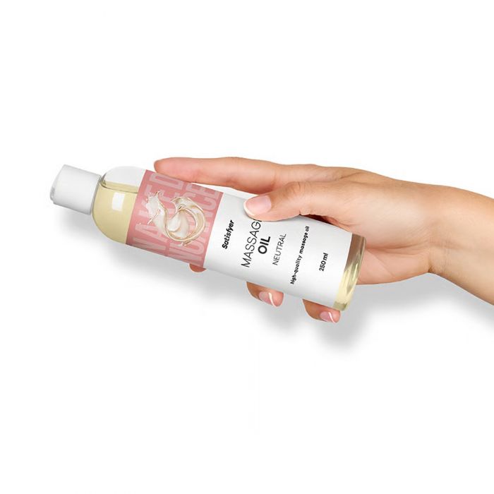 Розпродаж!!! Масажна олія Satisfyer Massage Oil Neutral 250 мл (термін 30.04.2027)