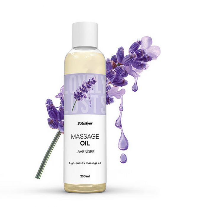 Масажна олія Satisfyer Massage Oil Lavender 250 мл