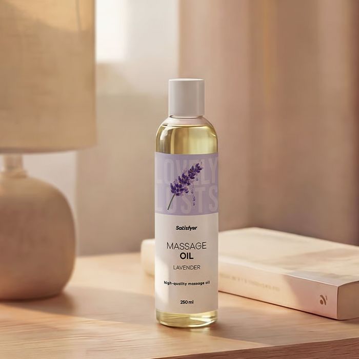 Масажна олія Satisfyer Massage Oil Lavender 250 мл