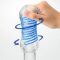 Мастурбатор Tenga Spinner DX 02 Bumps, з пружною стимулювальною спіраллю всередині, середній вплив