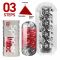 Мастурбатор Tenga Spinner DX 03 Steps, з пружною стимулювальною спіраллю всередині, потужний вплив