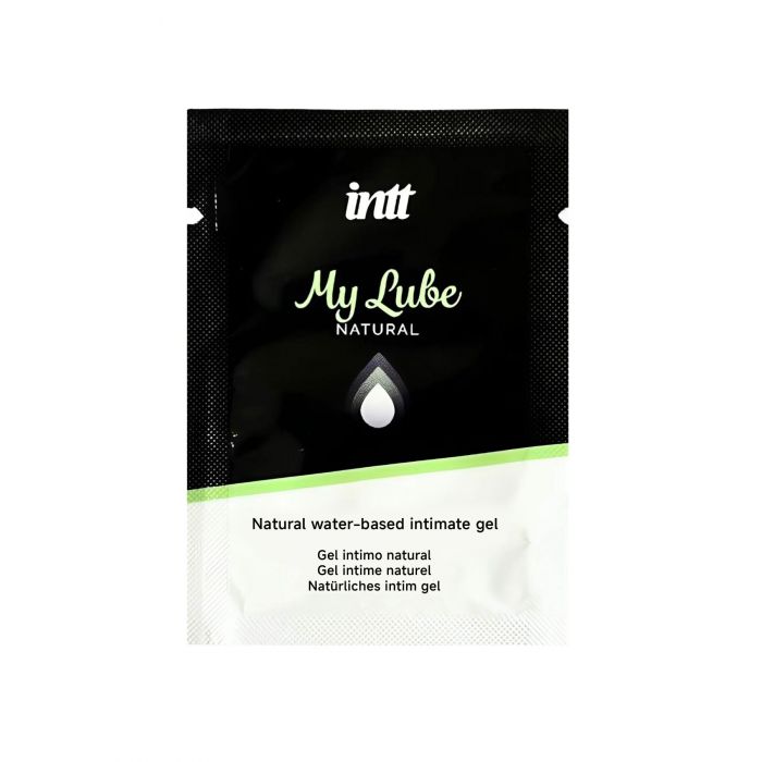 Пробник лубриканта на водній основі Intt My Lube Natural, 2 мл