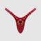 Трусики для страпона Strap-On-Me Leatherette Harness Fabulous - One Size - Red Glossy
