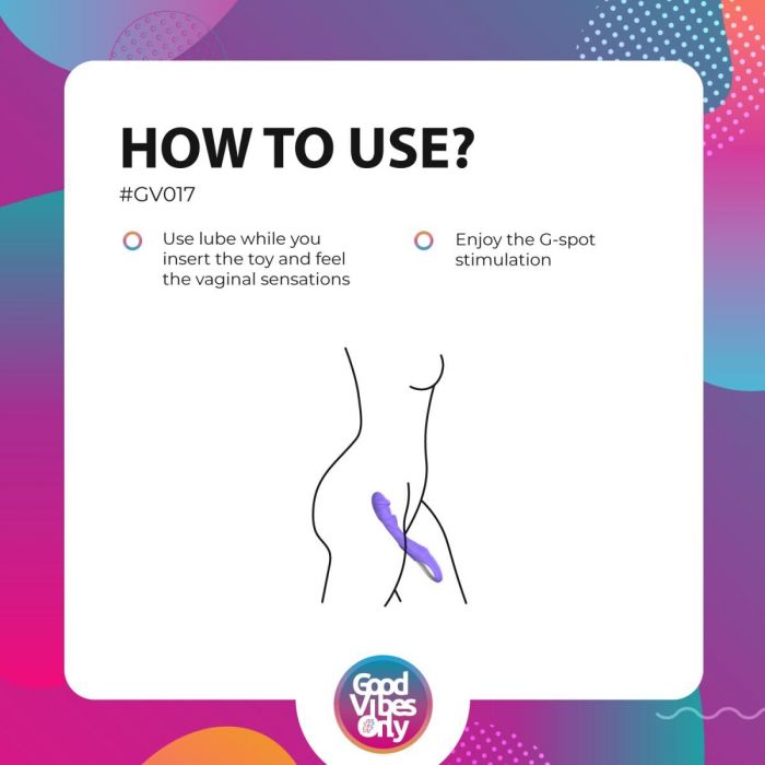 Вібратор точки G з вагінальним відростком Good Vibes Only – Flax Vibrating Dildo with G-Spot Stimulator