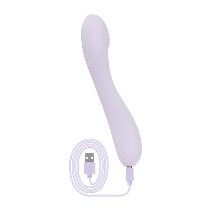 Вібратор точки G Good Vibes Only – SOFI G-Spot Vibrator Soft Silicone – Purple, гнучкий, 10 режимів