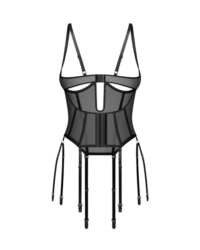 Корсет Obsessive Euphori corset 2XL/3XL