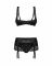 Комплект Obsessive Lecille 3-pcs crotchless set L/XL