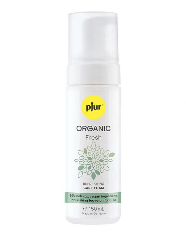 Органічна піна для інтимної гігієни pjur ORGANIC Fresh 150 мл, освіжальна