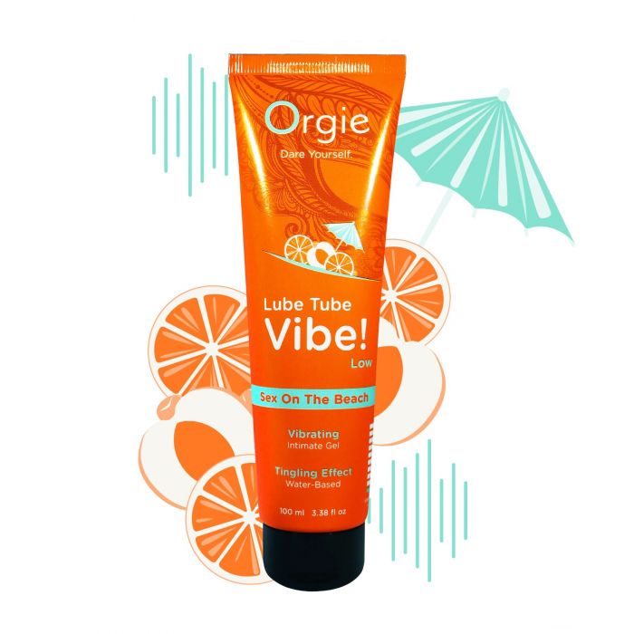 Вібролубрикант Orgie Lube Tube Vibe! Sex On The Beach 100 мл