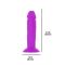 Набір фалоімітаторів ADDICTION Silly Willy 3.3” Silicone Dildo, 3 кольори, 12 шт