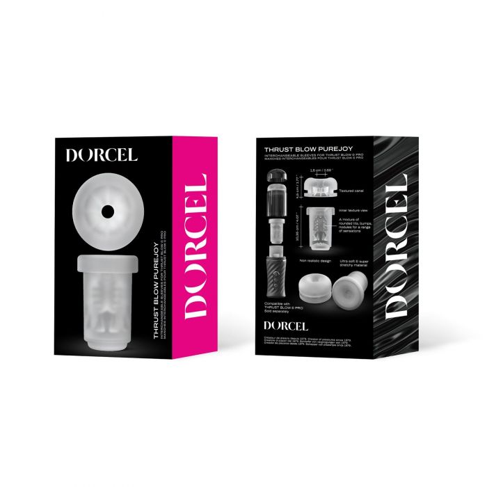 Рукав для мастурбатора Dorcel THRUST BLOW PUREJOY, нейтральний вхід