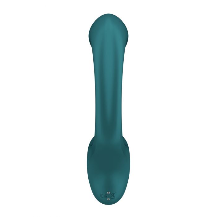 Вагінально-кліторальний вібратор Satisfyer G for Goddess 2 Bottle Green, 2 мотори