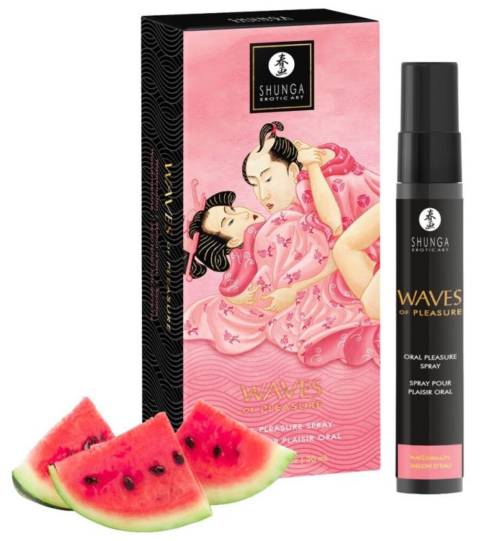 Спрей для посилення слиновиділення Shunga Waves of Pleasure Watermelon