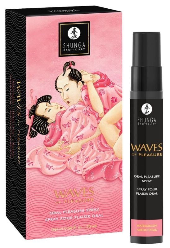 Спрей для посилення слиновиділення Shunga Waves of Pleasure Watermelon