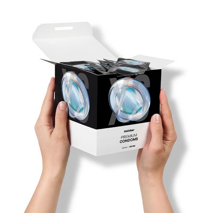 Набір презервативів Satisfyer Premium Condoms XS (45 мм) 100 шт