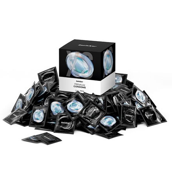 Набір презервативів Satisfyer Premium Condoms S (49 мм) 100 шт