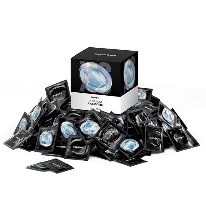 Набір презервативів Satisfyer Premium Condoms XXL (64 мм) 100 шт