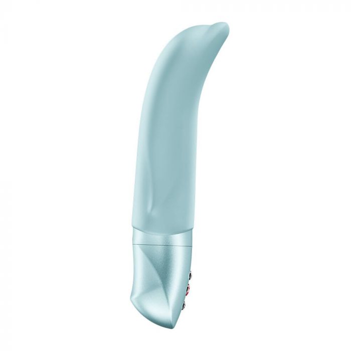 Вібратор для точки G Fun Factory Diva Dolphin Ice Blue, 10 режимів роботи, на батарейках