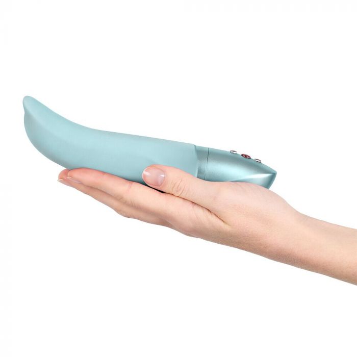 Вібратор для точки G Fun Factory Diva Dolphin Ice Blue, 10 режимів роботи, на батарейках
