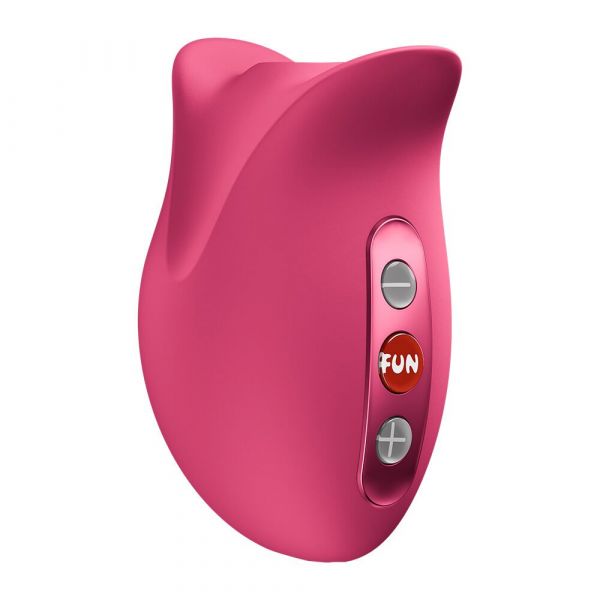 Вакуумний стимулятор Fun Factory Belle Raspberry, 11 режимів роботи, перезаряджуваний
