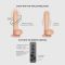 Фалоімітатор з вібрацією та ротацією Strap-On-Me Rotating & Vibrating Realistic Dildo – L – Vanilla