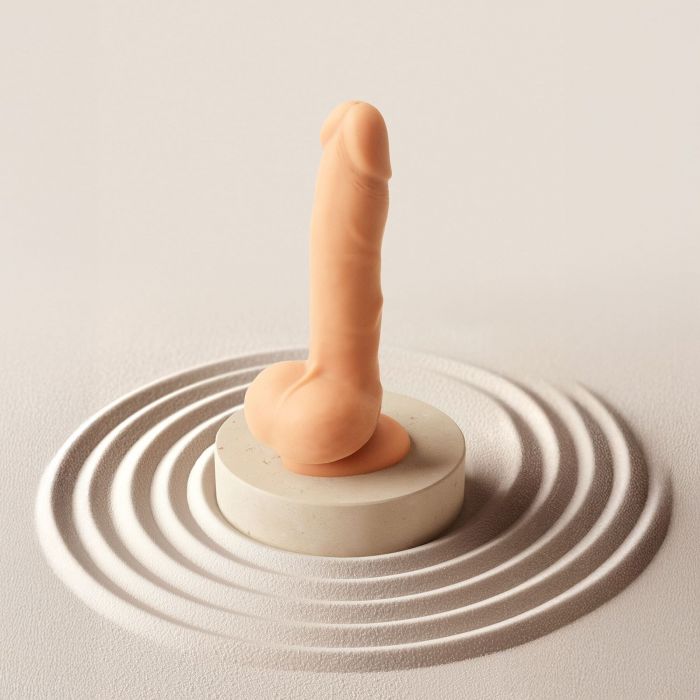 Фалоімітатор з вібрацією та ротацією Strap-On-Me Rotating & Vibrating Realistic Dildo – L – Vanilla