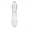 Двосторонній скляний дилдо Satisfyer Dazzling Crystal 2 Transparent