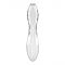 Двосторонній скляний дилдо Satisfyer Dazzling Crystal 2 Transparent