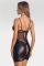 Сорочка Obsessive Dominna chemise & thong L/XL