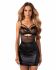 Сорочка Obsessive Dominna chemise & thong L/XL