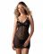 Сорочка Obsessive Euridia chemise & tanga M/L