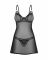 Сорочка Obsessive Euridia chemise & tanga XL/2XL