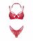Комплект Obsessive Matildea 2-pcs crotchless set L/XL