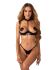 Комплект Obsessive Roccele 2-pcs crotchless set L/XL