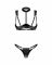 Комплект Obsessive Roccele 2-pcs crotchless set 2XL/3XL