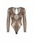 Боді Obsessive Soranna long-sleeved teddy 2XL/3XL