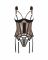 Корсет Obsessive Soranna cupless corset & crotchless thong S/M